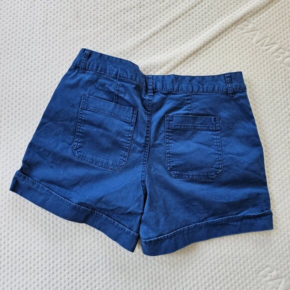 Joe Fresh Blue Shorts, size 4 - Picture 2 of 3